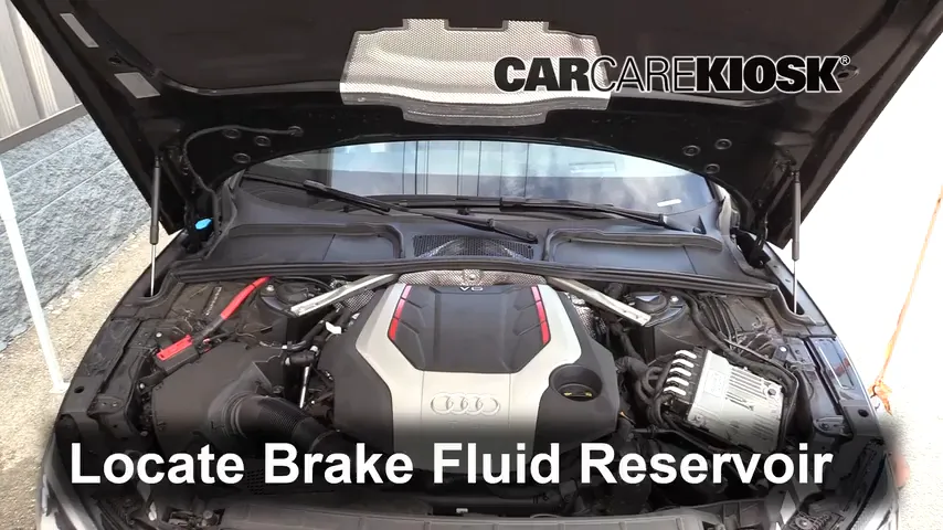 2019 Audi S5 Prestige 3.0L V6 Turbo Coupe Brake Fluid